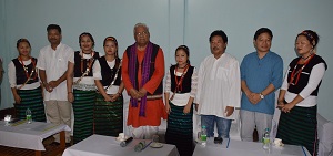 The Governor of Arunachal Pradesh Shri P.B. Acharya in a public meeting  at Changlang, Changlang District on 30th August 2017 